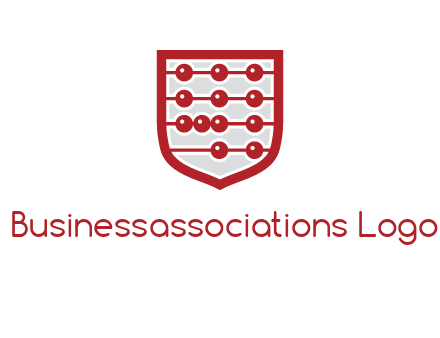 abacus in shield logo