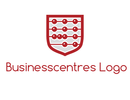 abacus in shield logo