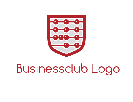 abacus in shield logo