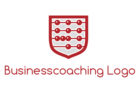 abacus in shield logo