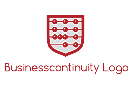 abacus in shield logo