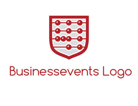 abacus in shield logo