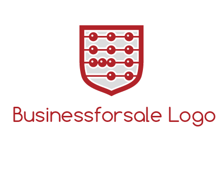 abacus in shield logo