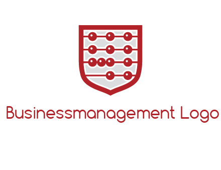 abacus in shield logo