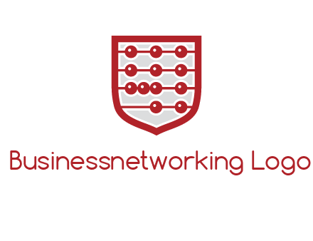 abacus in shield logo