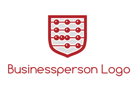 abacus in shield logo