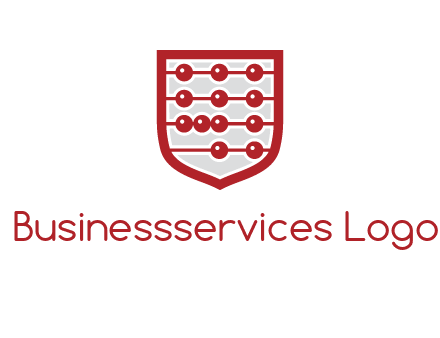 abacus in shield logo