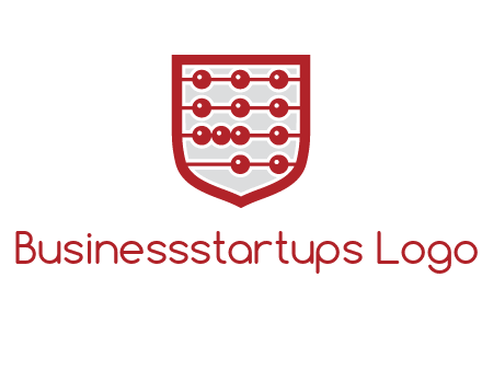abacus in shield logo