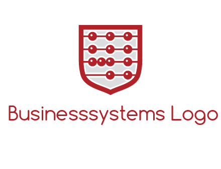 abacus in shield logo