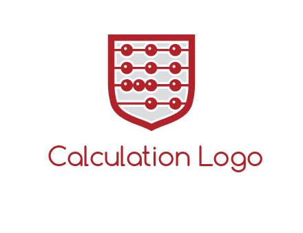 abacus in shield logo