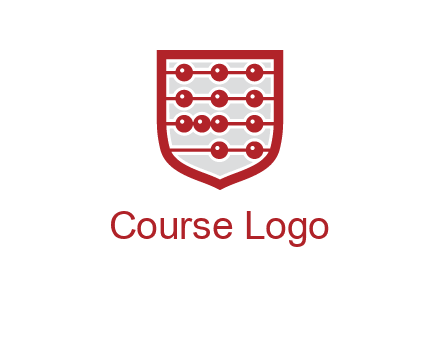 abacus in shield logo
