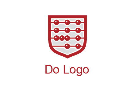 abacus in shield logo