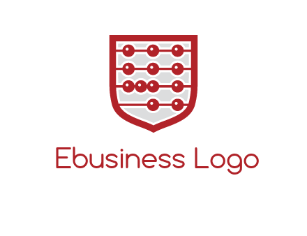 abacus in shield logo