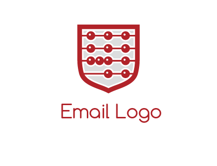 abacus in shield logo