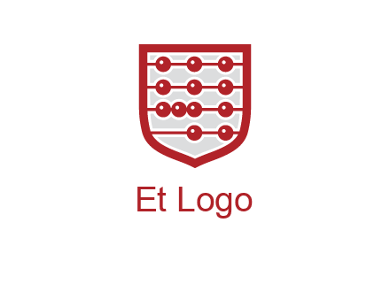 abacus in shield logo