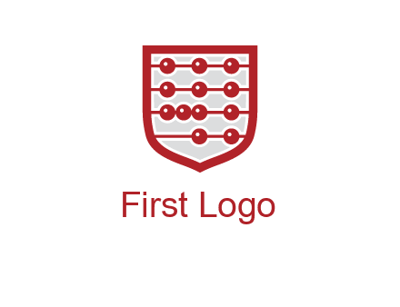 abacus in shield logo