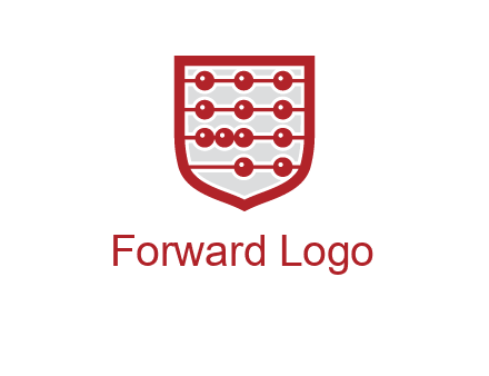 abacus in shield logo