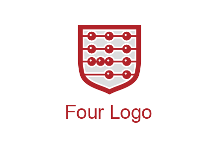 abacus in shield logo
