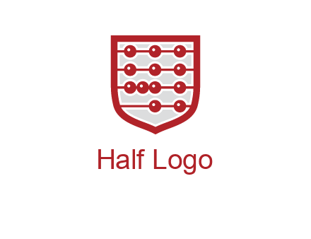 abacus in shield logo