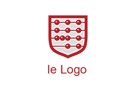 abacus in shield logo