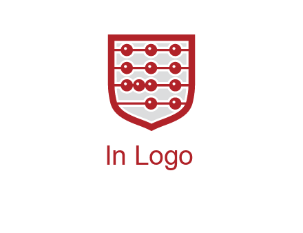 abacus in shield logo