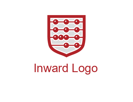 abacus in shield logo