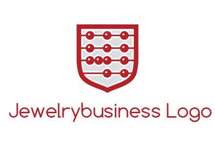 abacus in shield logo