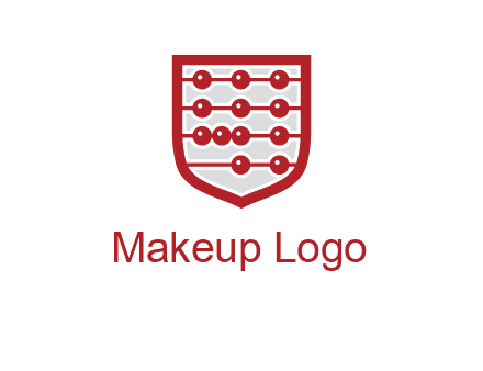 abacus in shield logo
