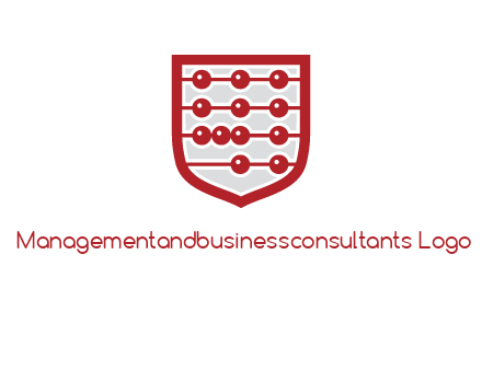 abacus in shield logo