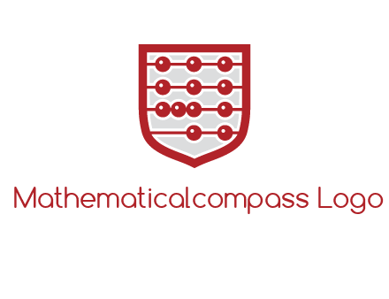 abacus in shield logo