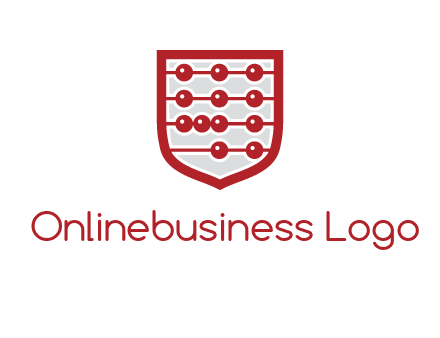 abacus in shield logo