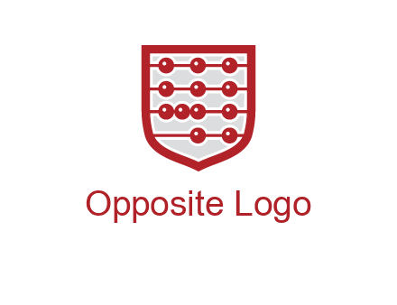 abacus in shield logo