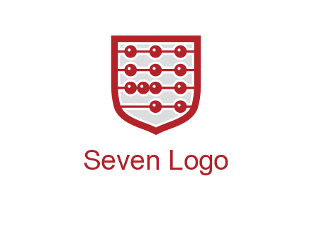 abacus in shield logo