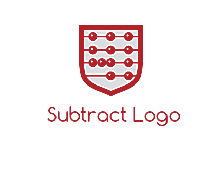 abacus in shield logo