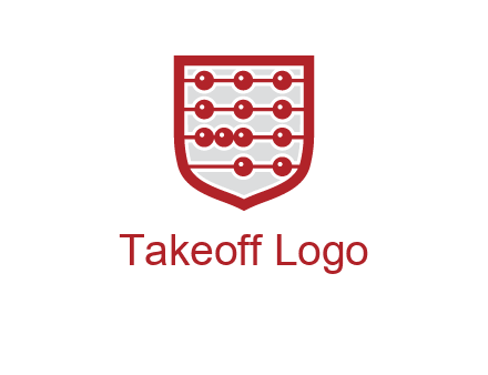 abacus in shield logo