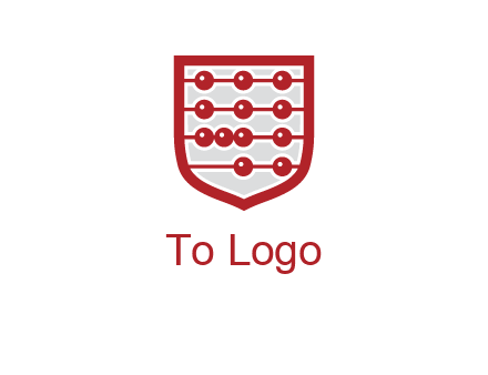 abacus in shield logo