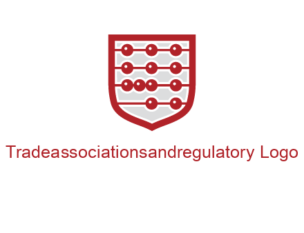 abacus in shield logo