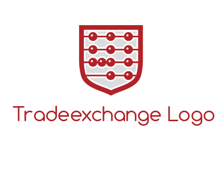abacus in shield logo