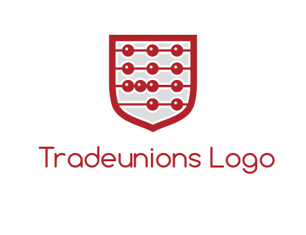 abacus in shield logo