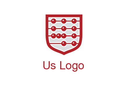 abacus in shield logo