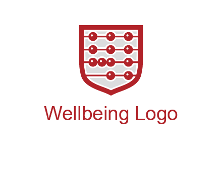 abacus in shield logo