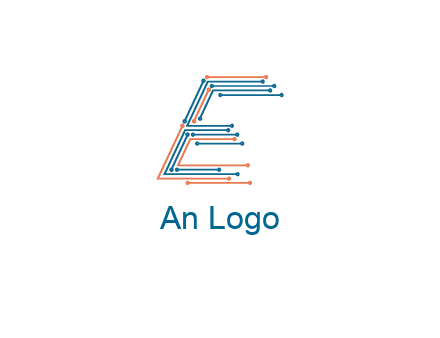 circuit letter E logo