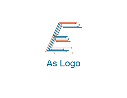 circuit letter E logo