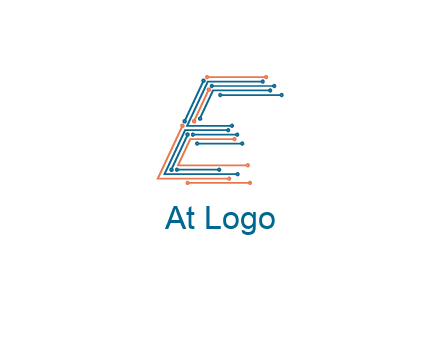 circuit letter E logo