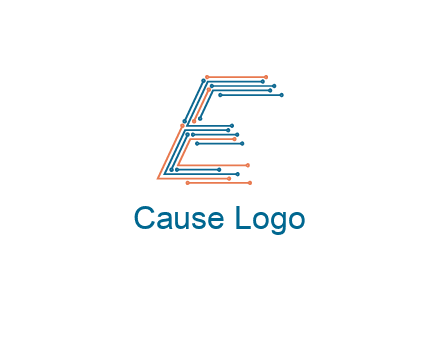 circuit letter E logo