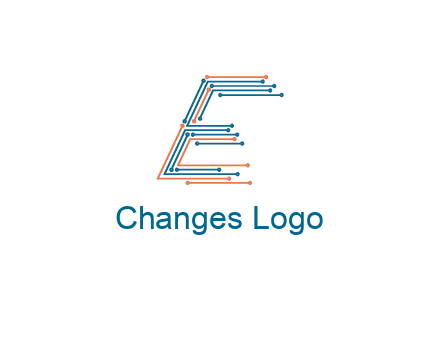 circuit letter E logo