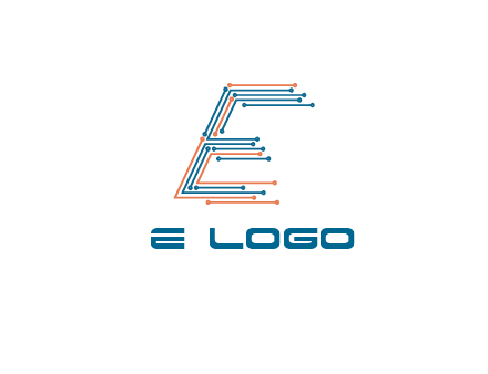 circuit letter E logo