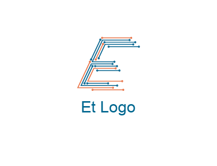 circuit letter E logo