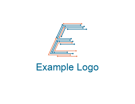 circuit letter E logo