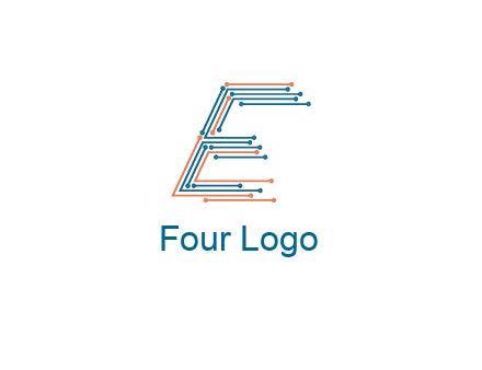 circuit letter E logo